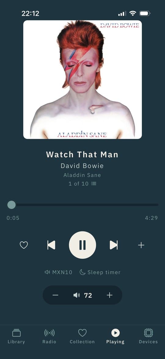 Now playing